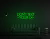 Don't text your ex