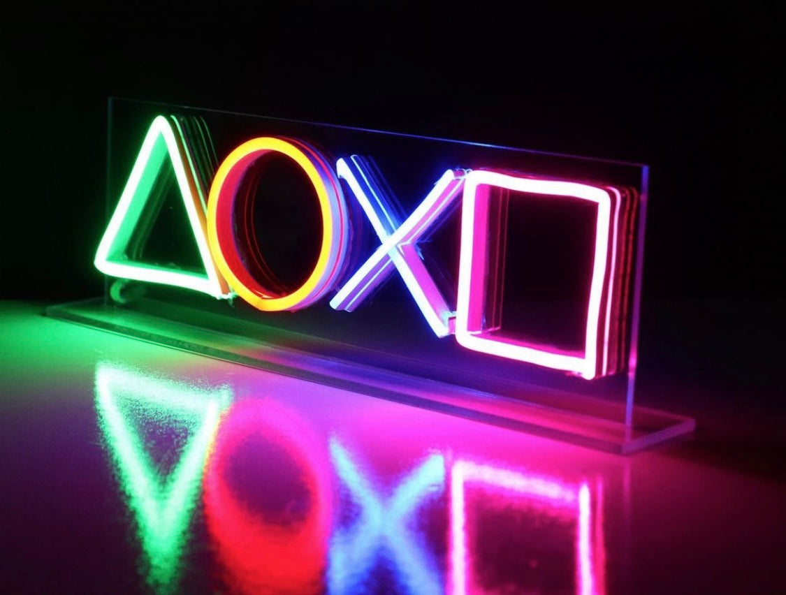 PlayStation Symbols - Neon Feed 