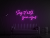 Say it with your eyes
