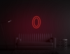 Zero neon Sign red